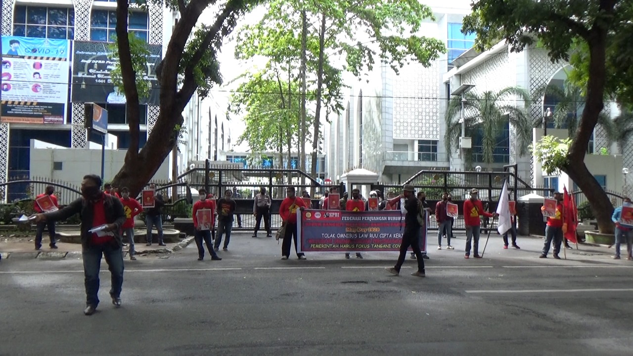 May Day Di Medan Diwarnai Aksi Buruh Unjuk Rasa Turun Ke Jalan